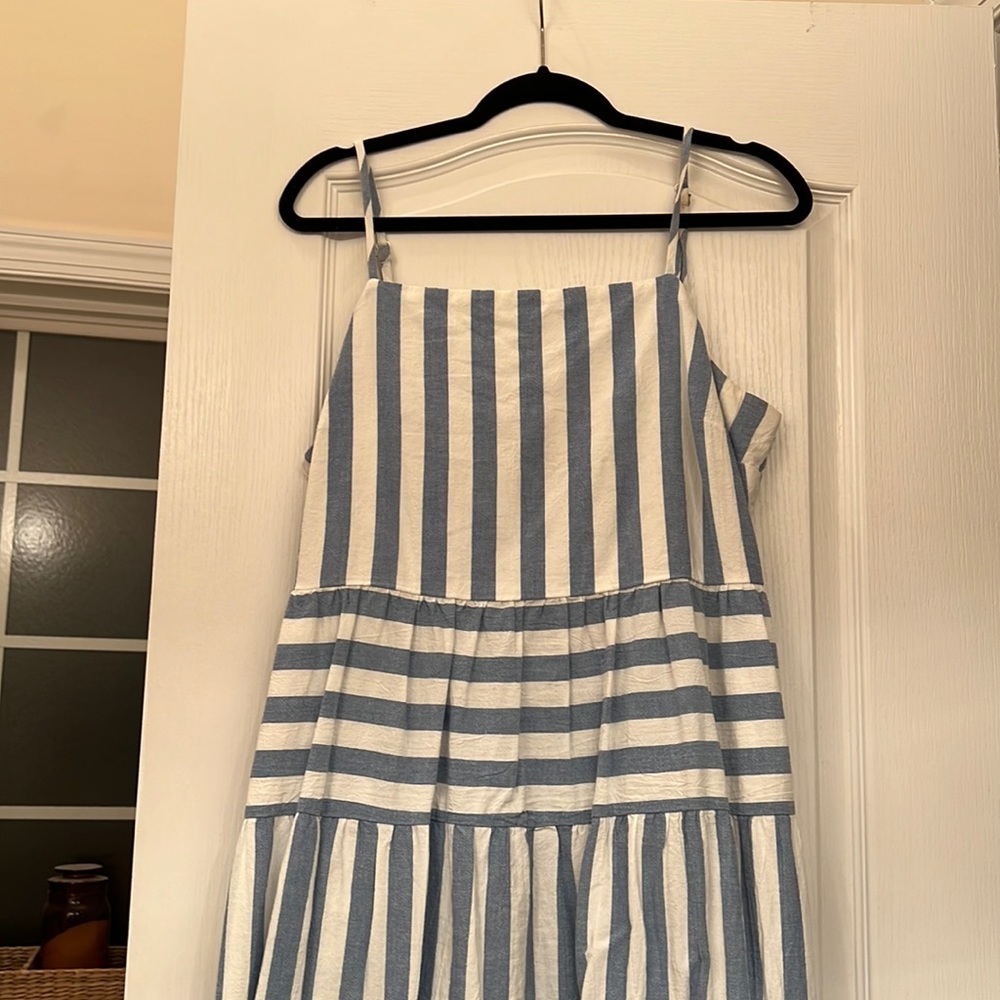 Striped midi dress from target